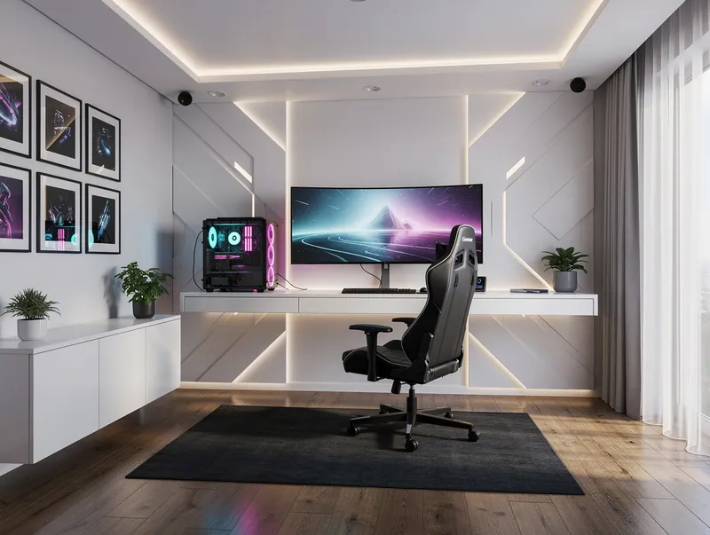 Modern Gaming room