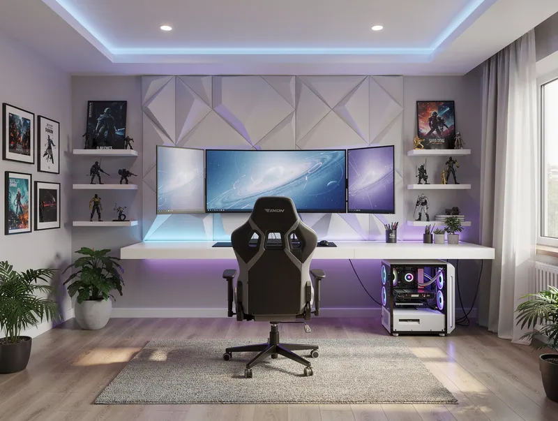Modern Gaming room