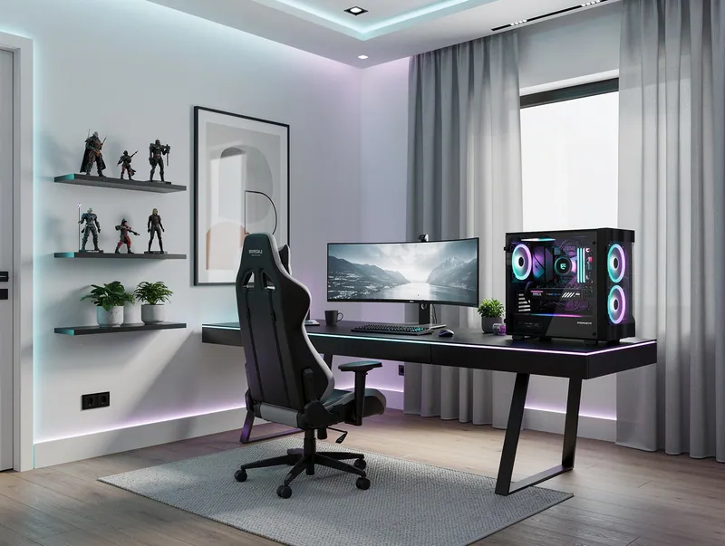 Modern Gaming room