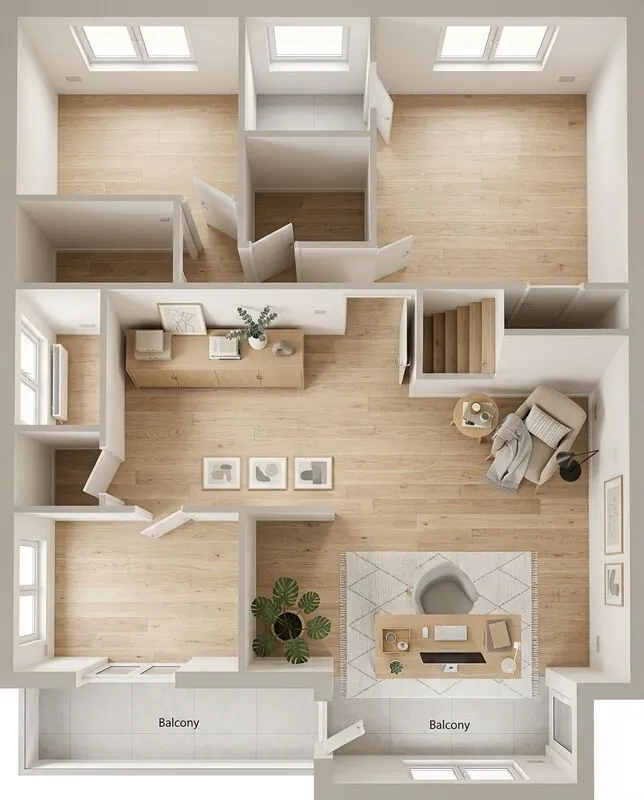 Scandinavian Home office