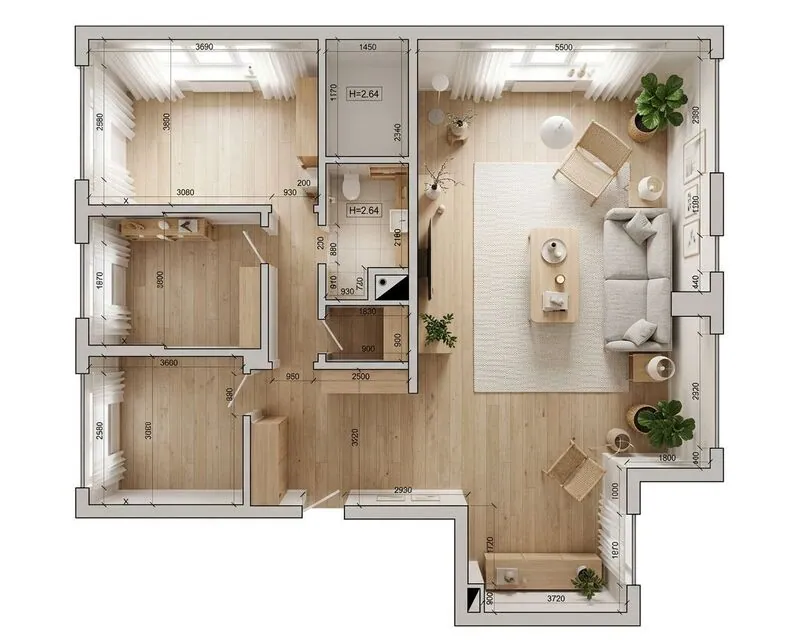 Scandinavian Living room