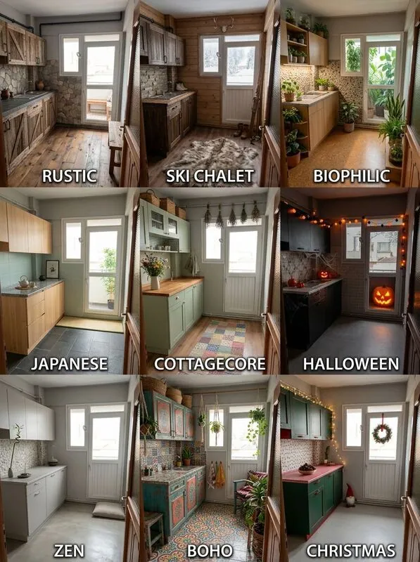 Explore multiple styles Kitchen