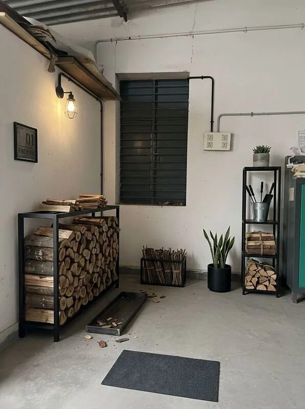 Industrial Outdoor pool area
