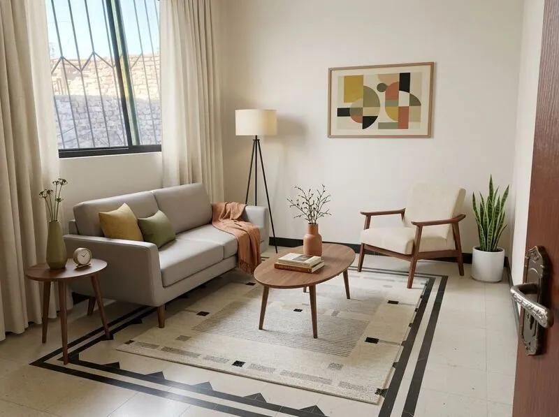 Midcentury modern Living room