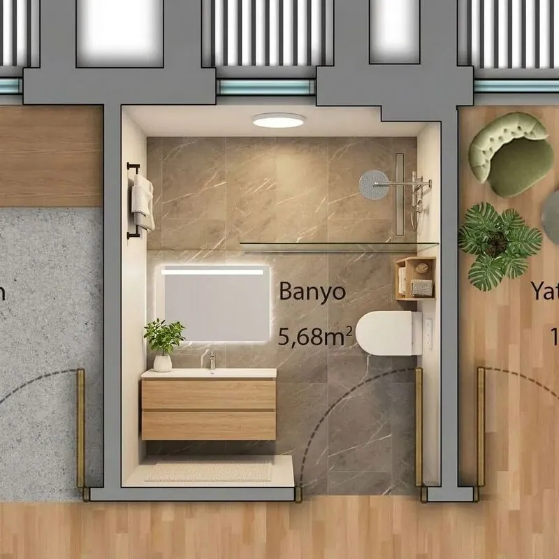 Scandinavian Bathroom