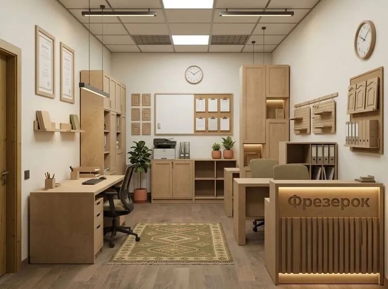 Rustic Office