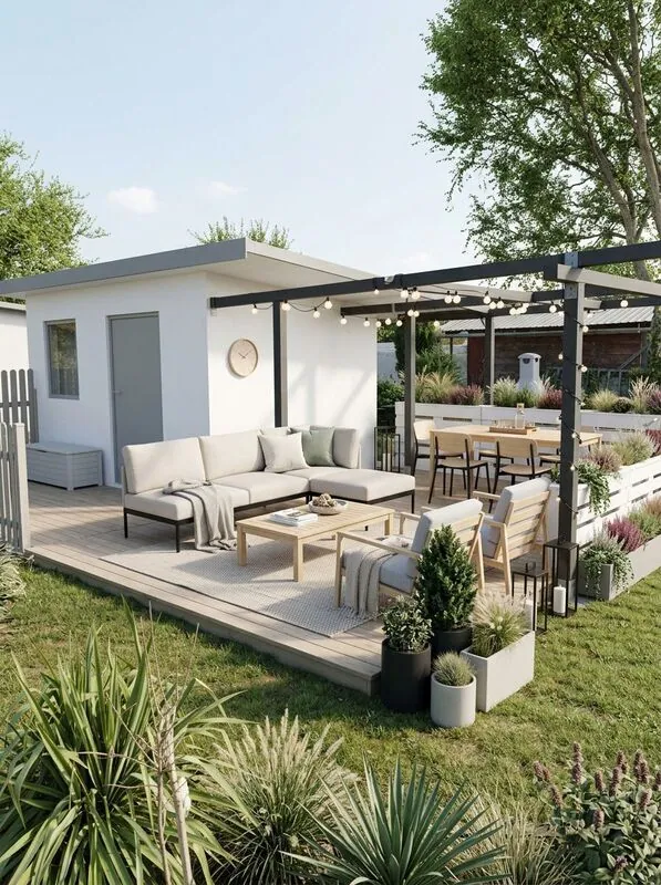 Scandinavian Outdoor garden
