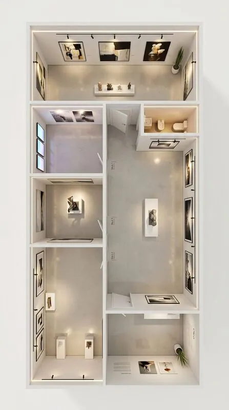 Modern Exhibition space