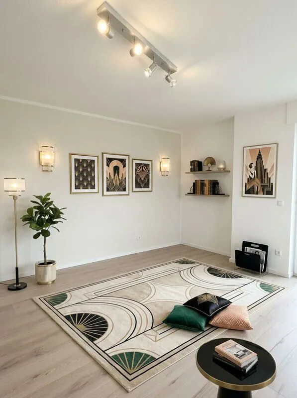 Art deco Living room