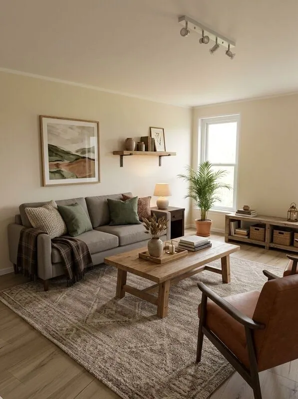 Rustic Living room