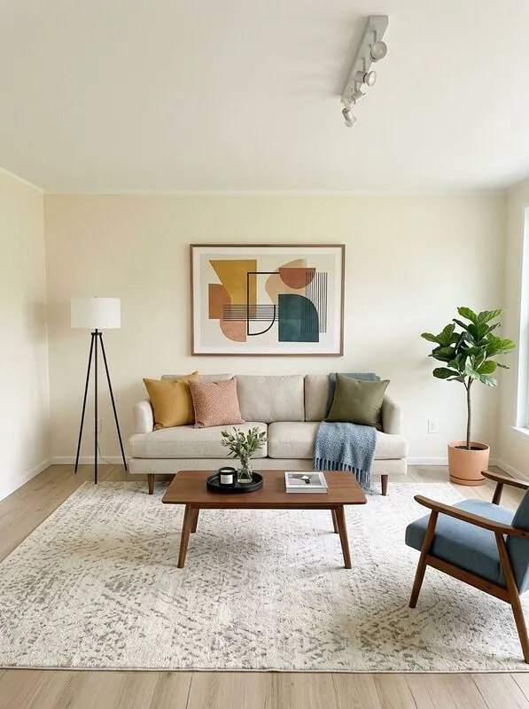 Midcentury modern Living room