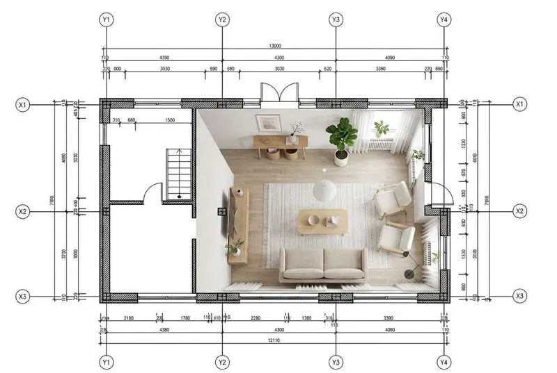 Scandinavian Living room