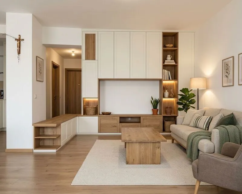 Rustic Living room