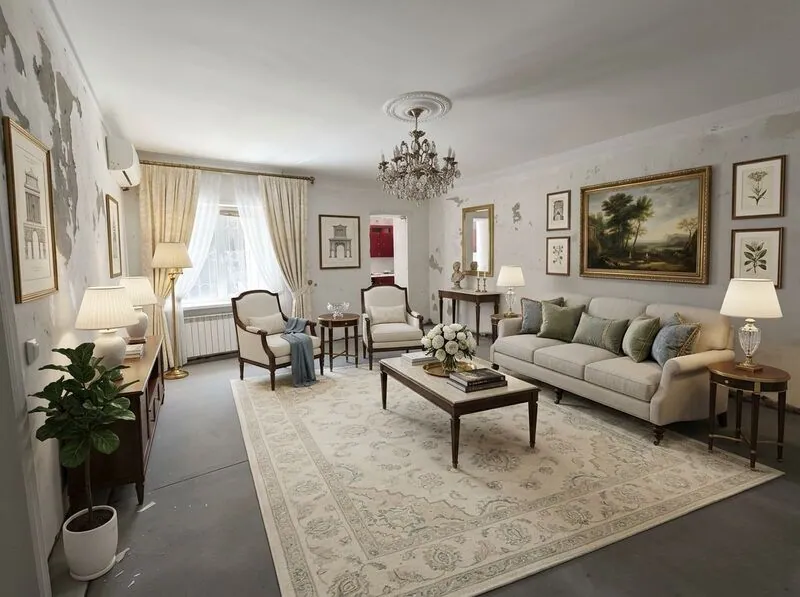 Neoclassic Living room