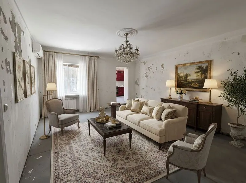 Neoclassic Living room