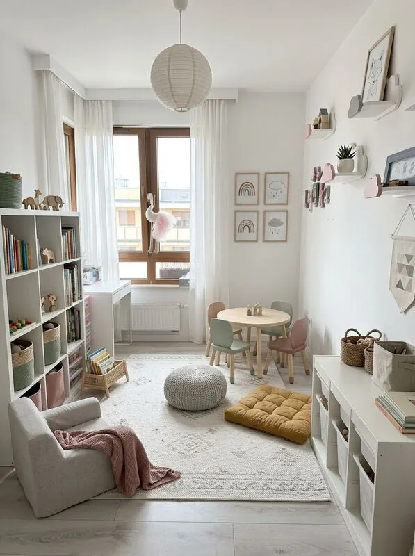 Scandinavian Kids playroom