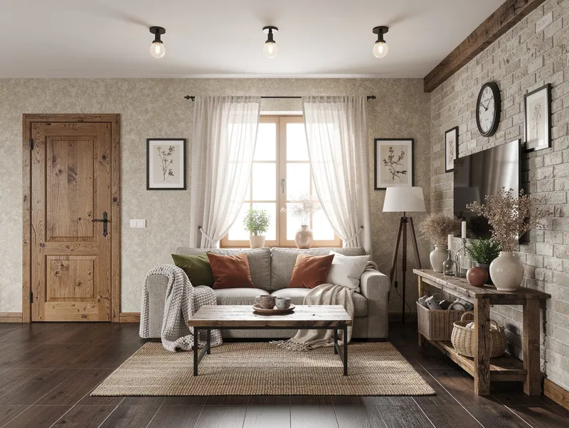 Rustic Living room