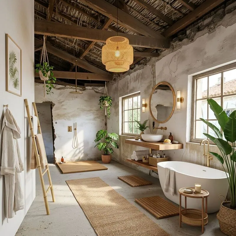 Tropical Bathroom