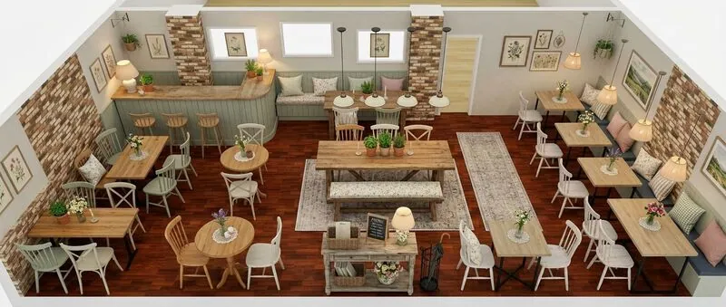 Cottagecore Restaurant