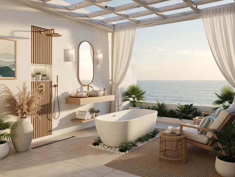 Coastal Outdoor patio
