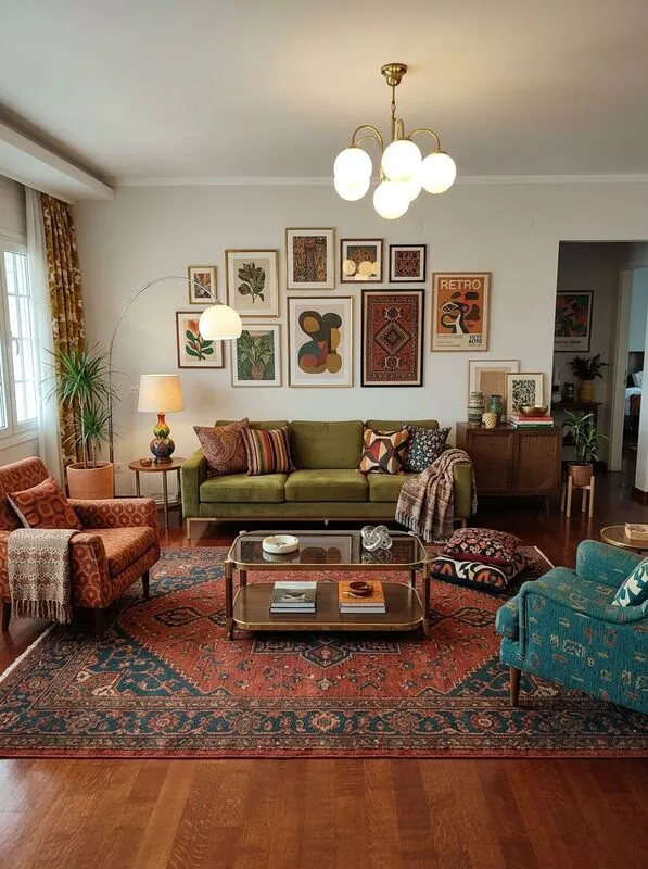 Maximalist Living room