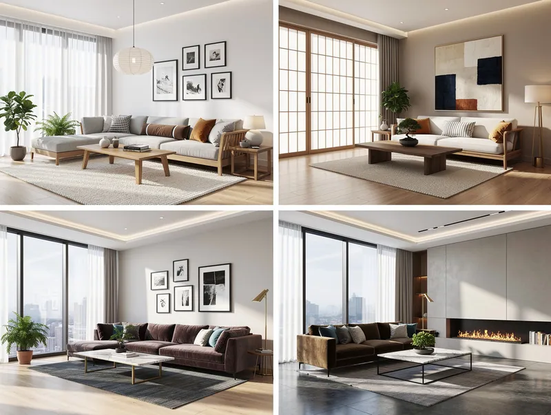 Explore multiple styles Living room