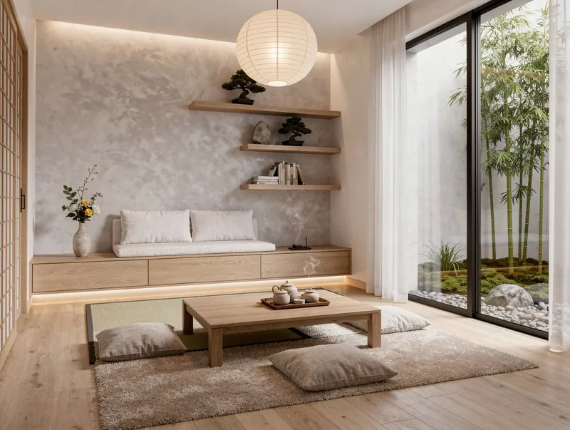 Zen Living room