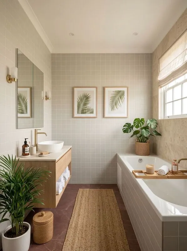 Tropical Bathroom