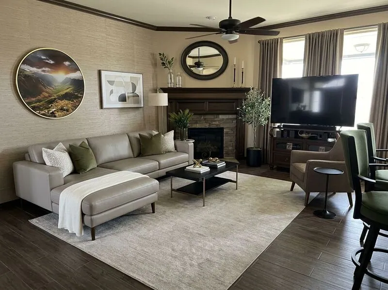 Midcentury modern Living room
