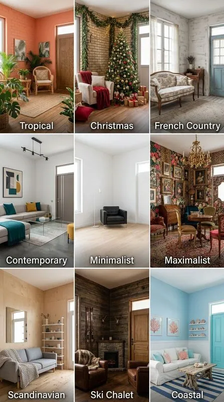 Explore multiple styles House exterior