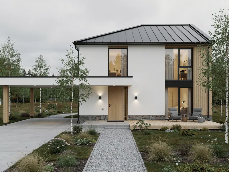 Scandinavian House exterior