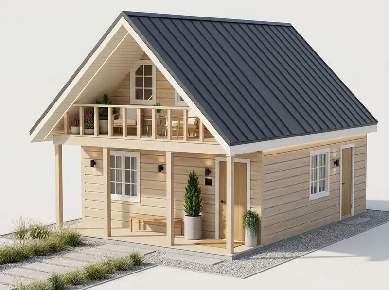 Scandinavian House exterior