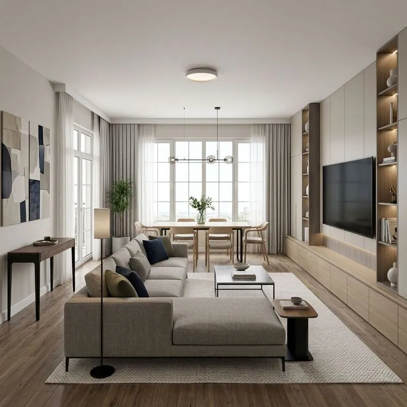 Contemporary Dining room