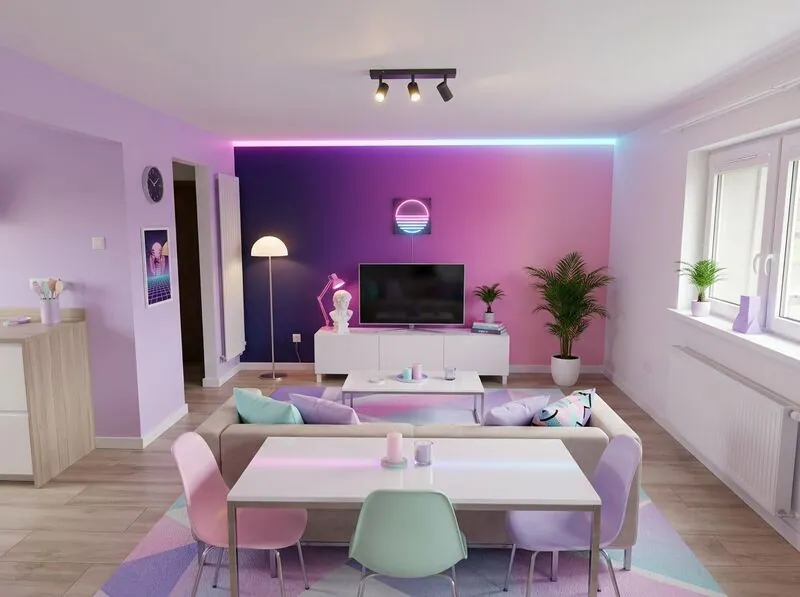 Vaporware Living room
