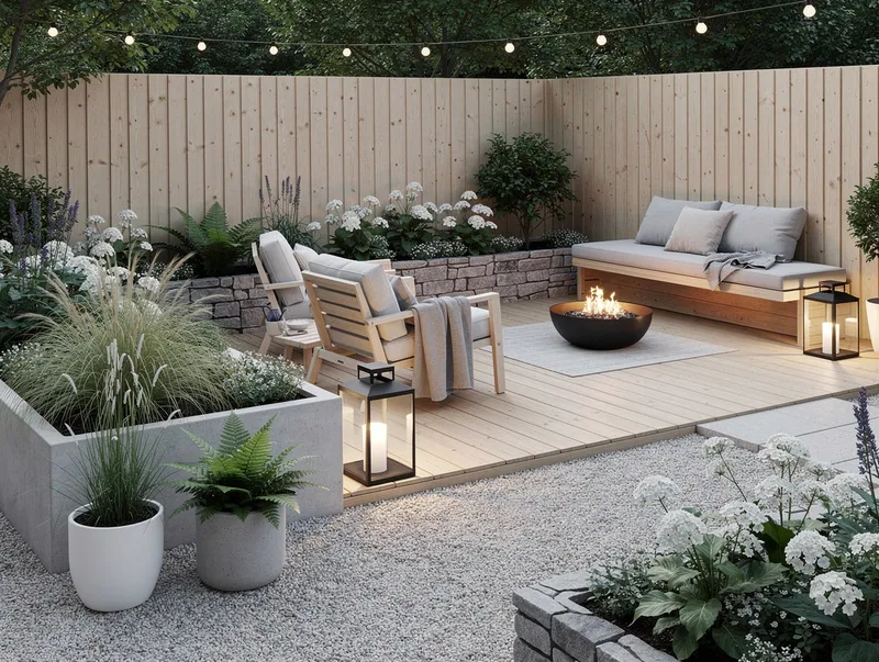 Scandinavian Outdoor garden
