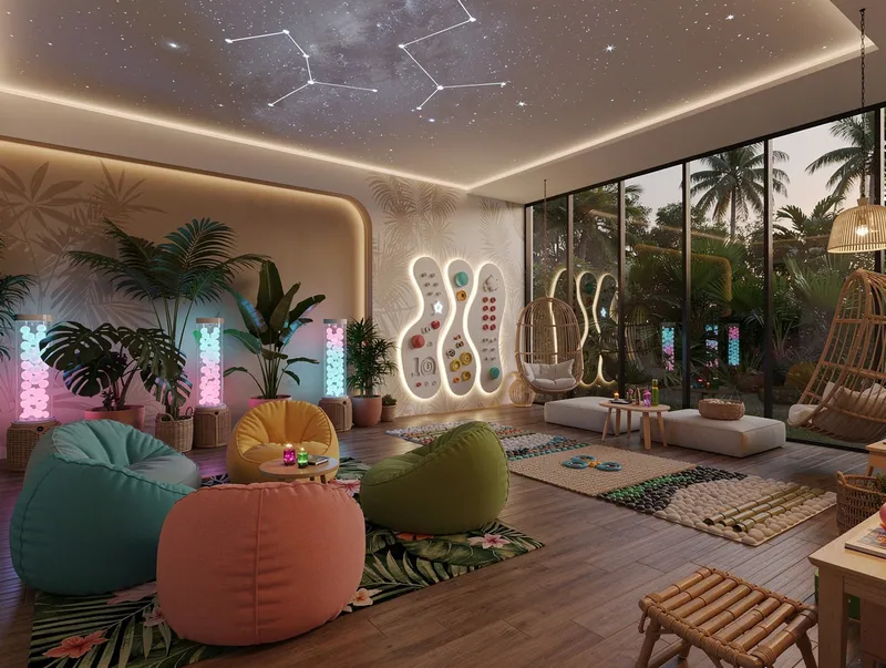 Tropical Living room
