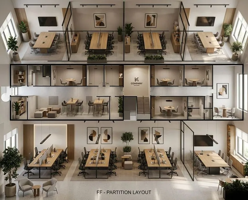 Modern Coworking space