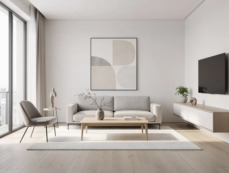 Minimalist Living room