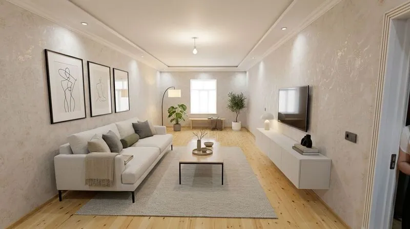Minimalist Living room