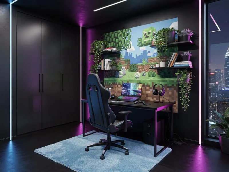 Explore multiple styles Gaming room