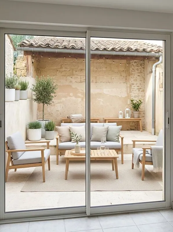 Scandinavian Outdoor patio