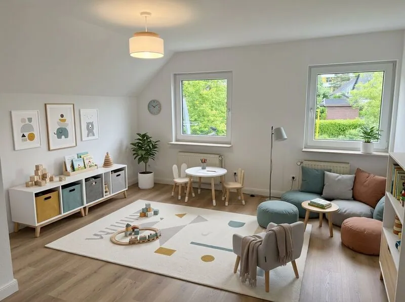 Modern Kids playroom