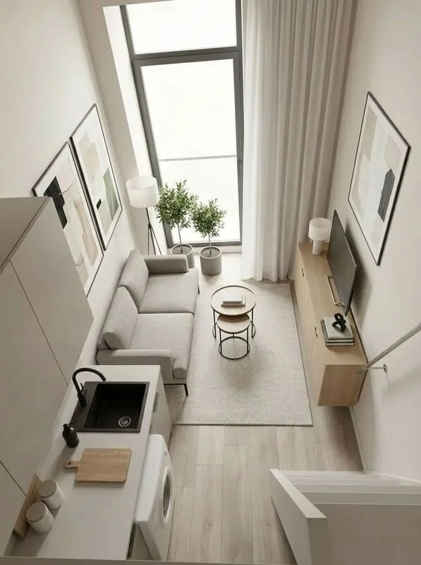Contemporary Living room