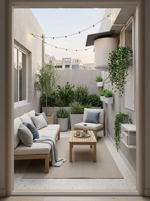 Scandinavian Outdoor patio