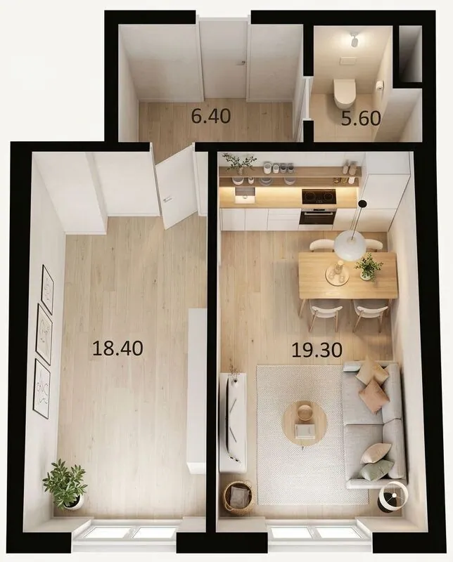 Scandinavian Living room