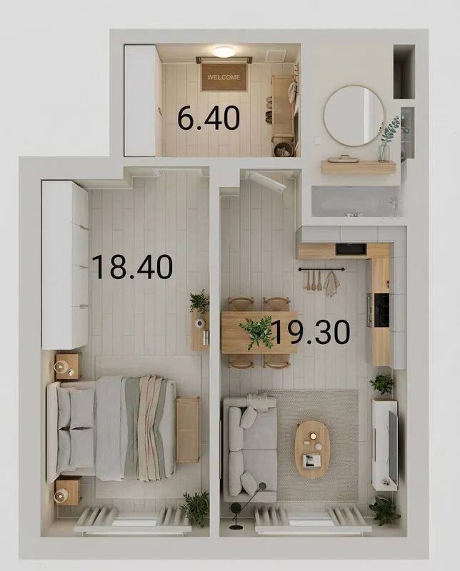 Scandinavian Bedroom