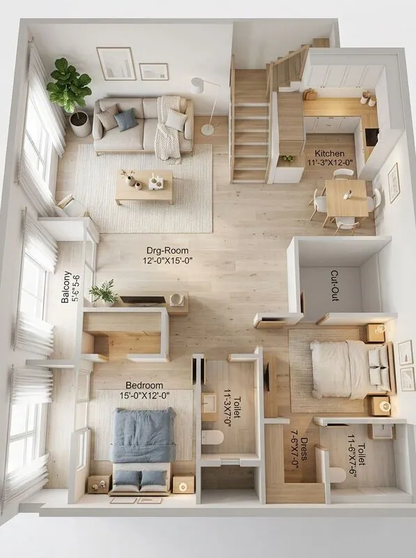 Scandinavian Living room