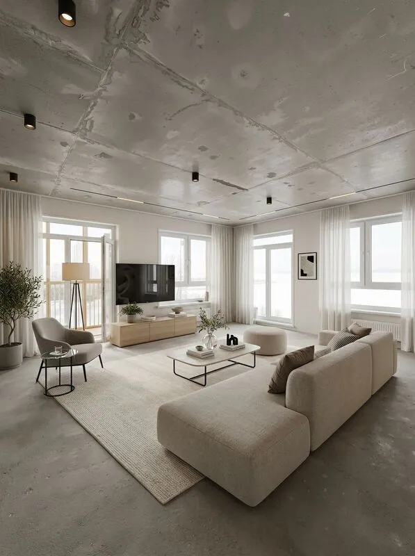 Contemporary Living room