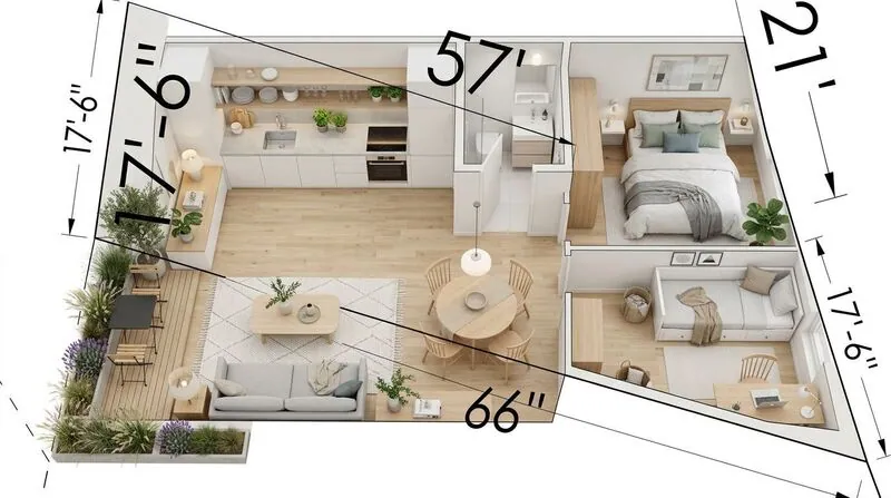 Scandinavian Attic