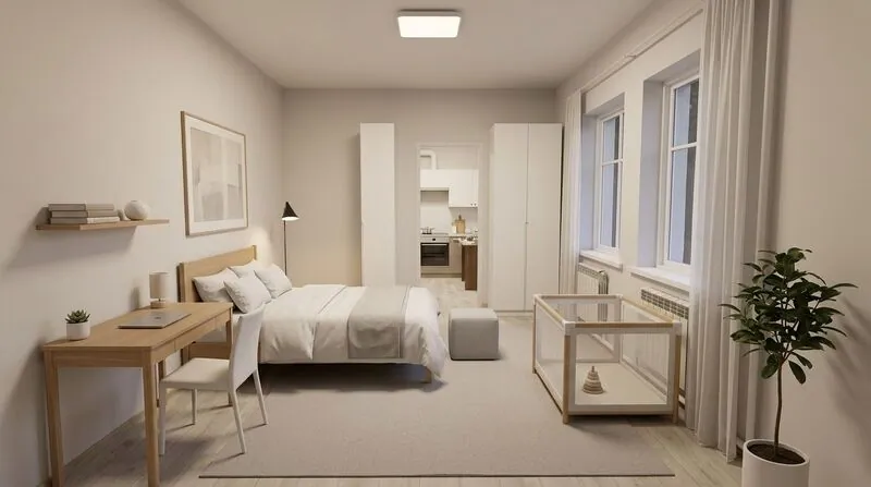 Minimalist Living room